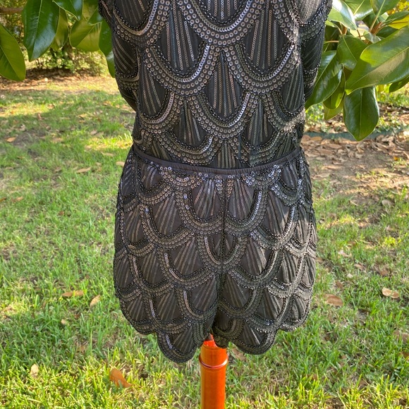 Francesca’s Black Sequin Romper - Picture 17 of 17